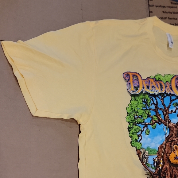Next Level Grateful Dead Dead & Company Apparel Yellow Graphic Tee - Picture 4 of 13
